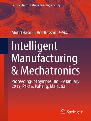 cover image of Intelligent Manufacturing & Mechatronics